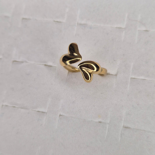 Adjustable Heart Ring