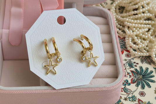 Star Charm Cuff Earring