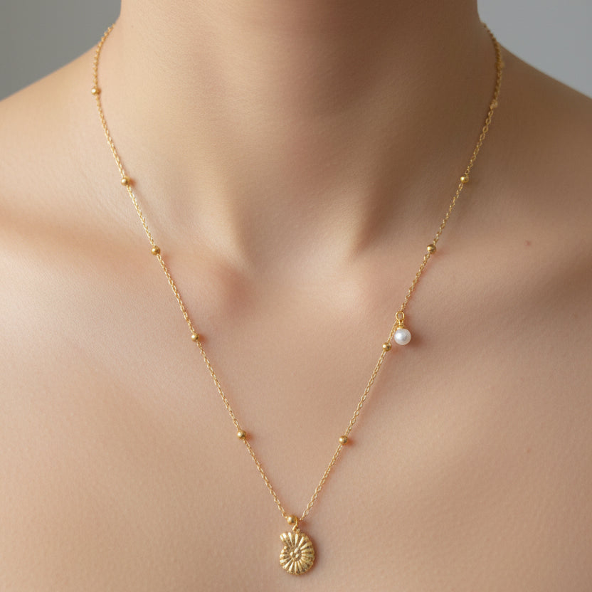 Snail Necklace