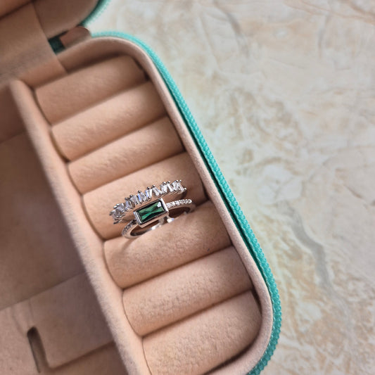 Green Stone Ring