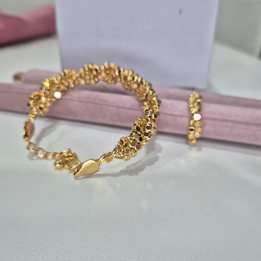 Square Bracelet Ring Combo