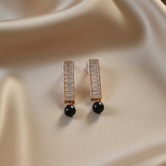Long Square Earring