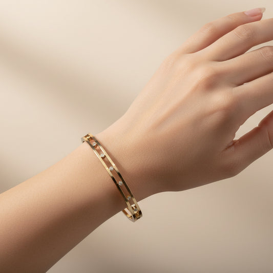 Openable Diamond Bracelet