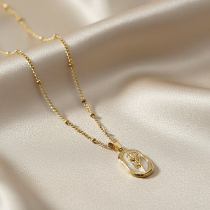Rose MOP pendant