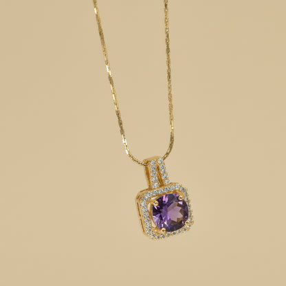 Amethyst Stone Necklace