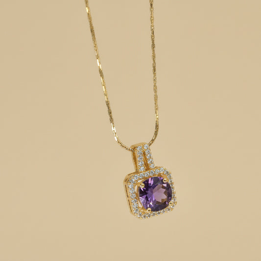 Amethyst Stone Necklace
