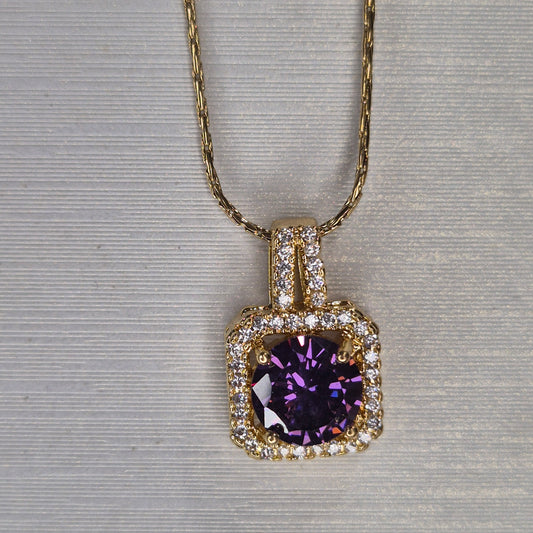 Amethyst Stone Necklace