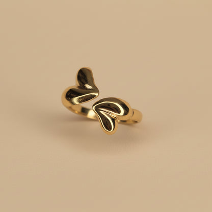 Adjustable Heart Ring