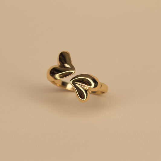 Adjustable Heart Ring