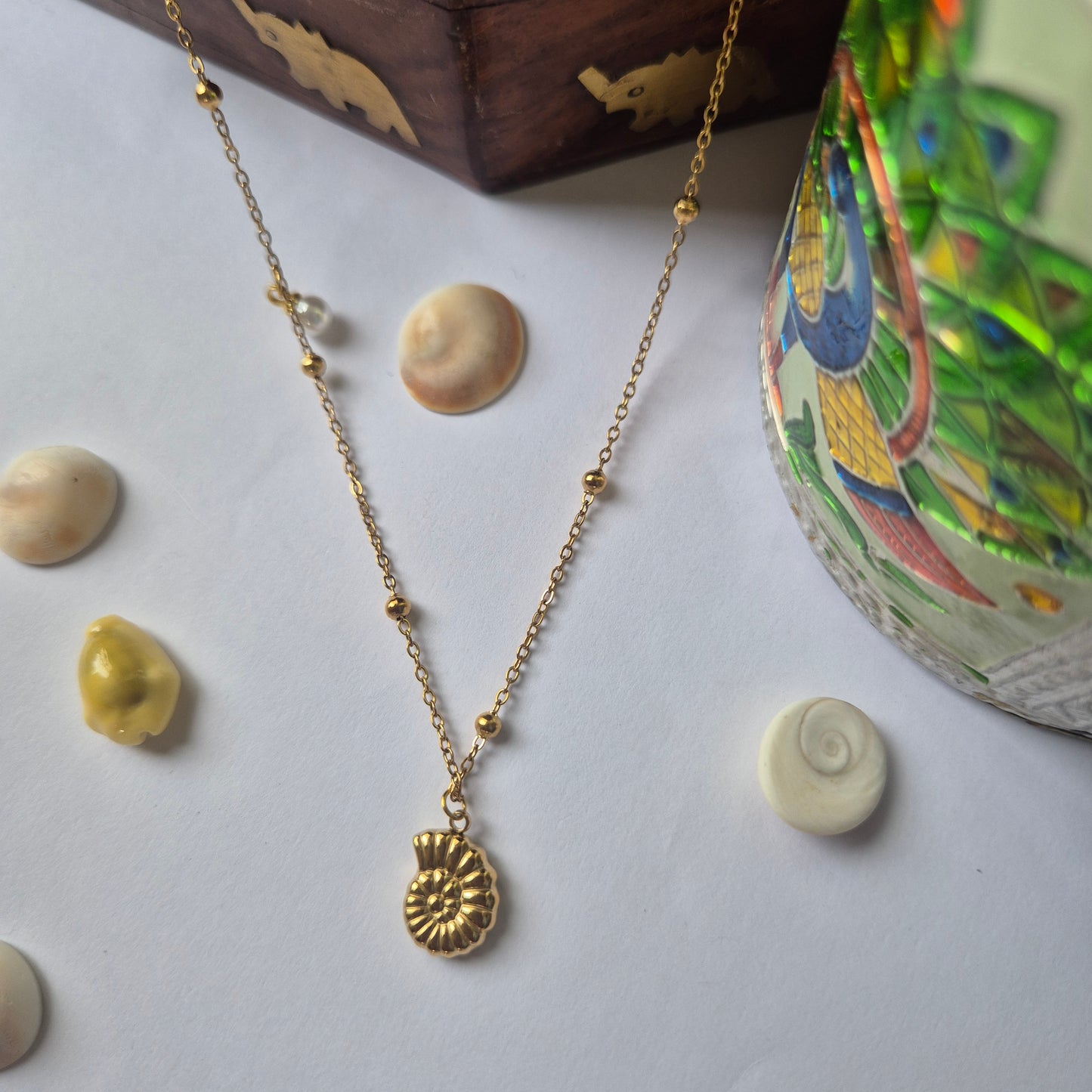 Snail Necklace