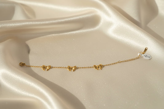 Bow Loose Gold Bracelet
