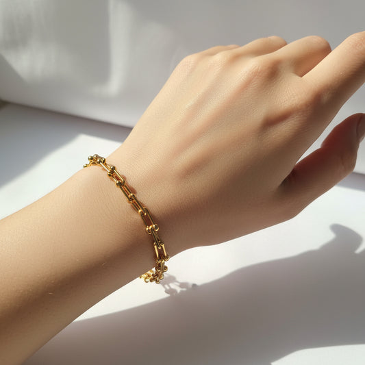 Link Gold Loose Bracelet