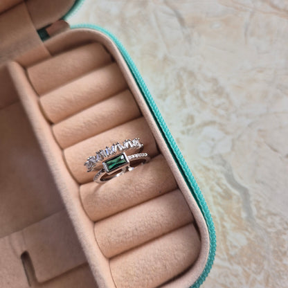 Green Stone Ring