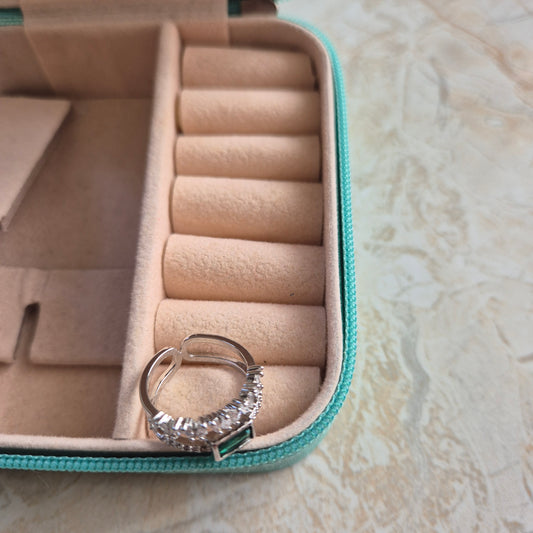 Green Stone Ring