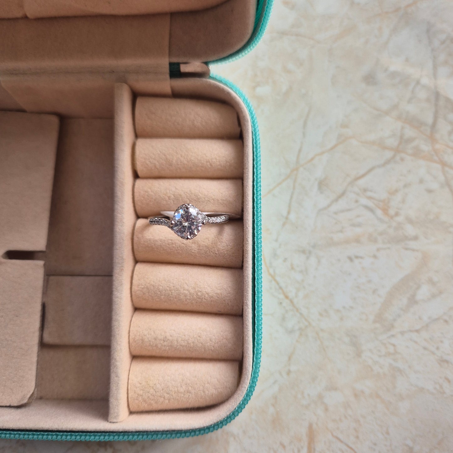 S Diamond Ring
