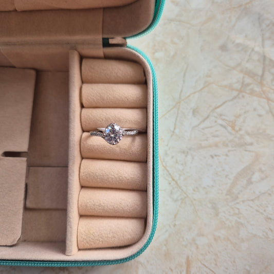 S Diamond Ring