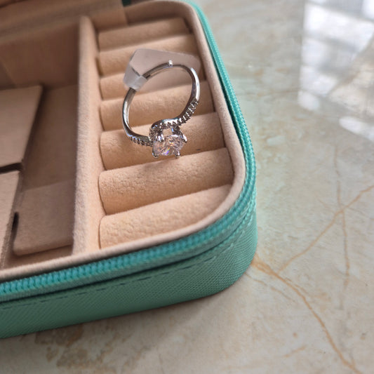 S Diamond Ring