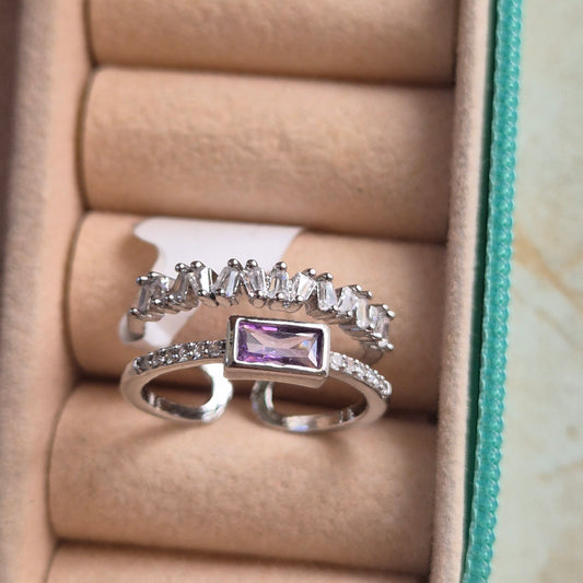 Purple Stone Ring