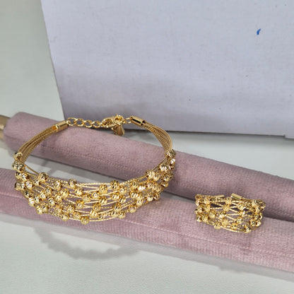 Layered Beaded Bracelet Combo