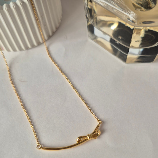 Bamboo Infinity Necklace