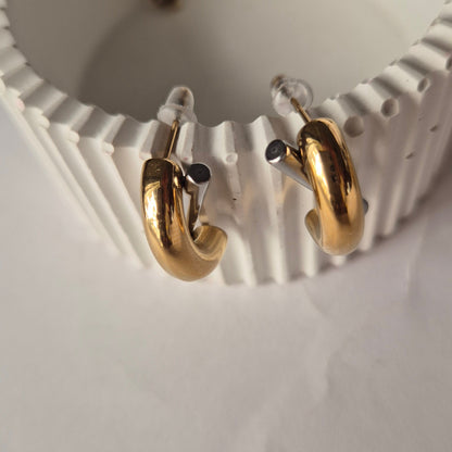 Dual Moon Earring