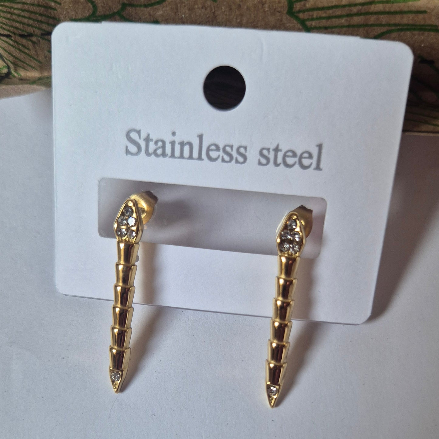 Cone Line Earrings