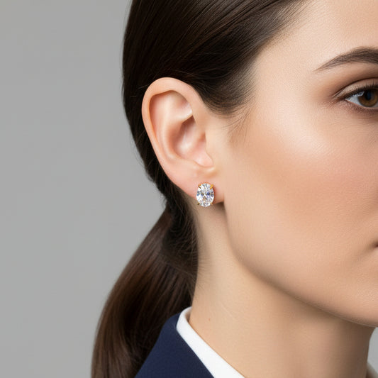Oval Stud