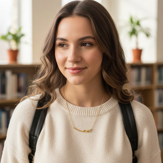 Bamboo Infinity Necklace