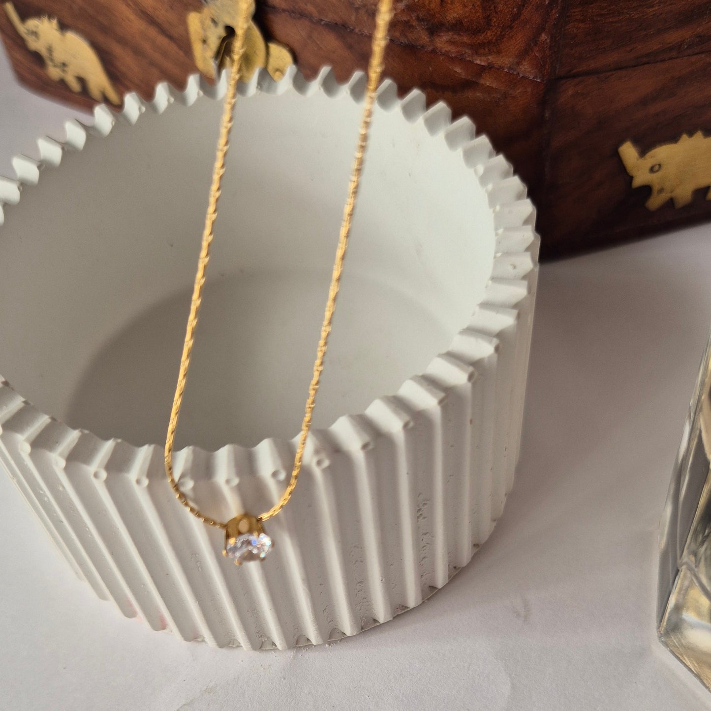 Solitaire Delicate Necklace