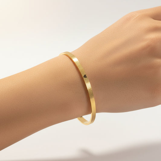 Horizontal Line Bangle