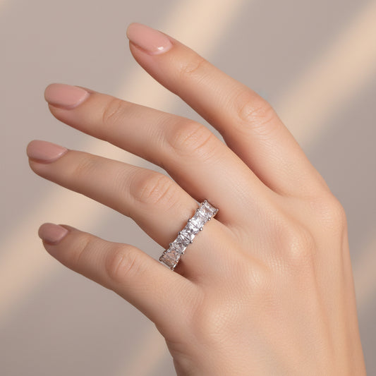 Square Diamond Ring